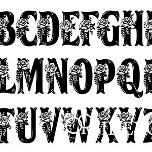 Rózsa mintás fa monogram - esküvő - dekoráció - helyszíni dekor - Meska.hu