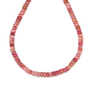 Thulit korong 4x2mm  ékszerkészítő alapanyag (füzér), Kellékek & szerszámok, Ásvány alapanyag, Ásványfüzér, , MESKA