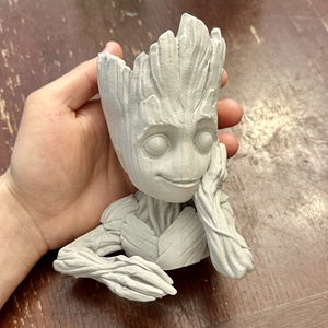 Groot 3D virág tartó - diy (csináld magad) - egységcsomag - Meska.hu