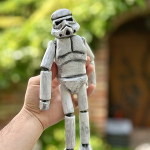 Rohamosztagos 3D baba, DIY (Csináld magad), Egységcsomag, Újrahasznosított alapanyagból készült termékek, MESKA