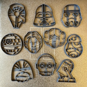 Star wars 3D sütiforma - Meska.hu