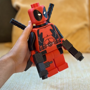 3D lego Deadpool figura - Meska.hu