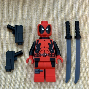 3D lego Deadpool figura - játék & sport - plüssállat & játékfigura - más figura - Meska.hu