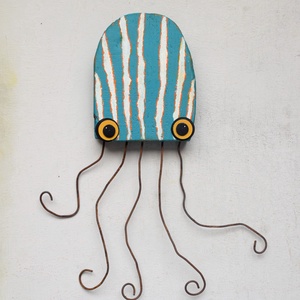 Polip, Otthon & Életmód, Dekoráció, Kép & Falikép, 3d képek, Famegmunkálás, MESKA