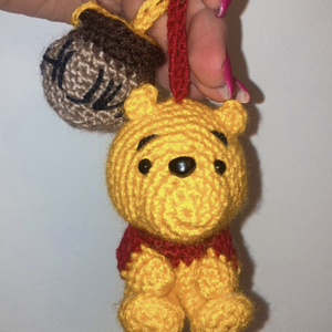 Winnie the pooh bag charm�� - táska & tok - kulcstartó & táskadísz - táskadísz - Meska.hu