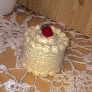 Strawberry Shortcake box?, Ékszer, Ékszertartó, Ékszerdoboz, Horgolás, MESKA