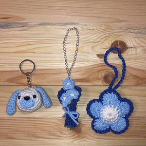 Blue Puppy Gift set��� - táska & tok - kulcstartó & táskadísz - kulcstartó - Meska.hu