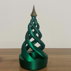  Spirál karácsonyfa mécsestartó � 3D nyomtatott dekoráció - karácsony - adventi díszek - adventi asztaldísz - Meska.hu