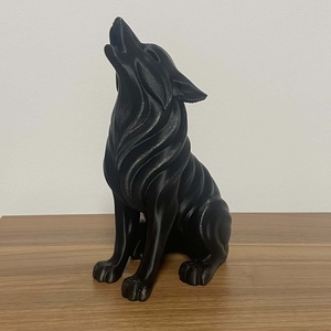 3D nyomtatott farkas dekoráció � 21 cm - Meska.hu