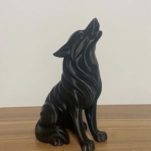 3D nyomtatott farkas dekoráció � 21 cm - karácsony - karácsonyi lakásdekoráció - karácsonyi lakásdíszek - Meska.hu