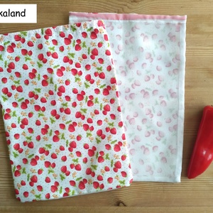Számtalanszor szütyő, pamut zsák  Eperkaland, Táska & Tok, Bevásárlás & Shopper táska, Zöldség/Gyümölcs zsák, Varrás, Meska