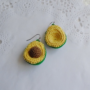 Miniatűr avokádó fülbevalók - ékszer - fülbevaló - lógó csepp fülbevaló - Meska.hu Miniatűr avokádó fülbevalók - ékszer - fülbevaló - lógó csepp fülbevaló - Meska.hu