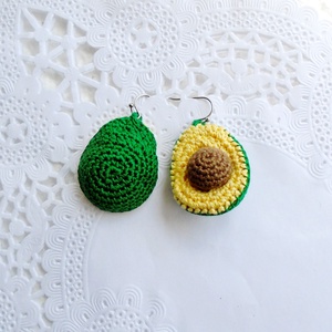 Miniatűr avokádó fülbevalók - ékszer - fülbevaló - lógó csepp fülbevaló - Meska.hu Miniatűr avokádó fülbevalók - ékszer - fülbevaló - lógó csepp fülbevaló - Meska.hu