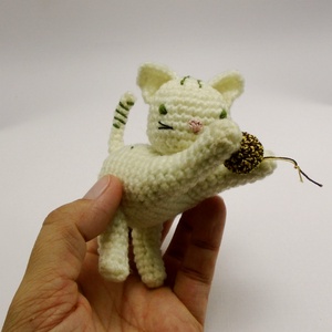 Aranyos cica, horgolt baba - játék & sport - plüssállat & játékfigura - cica - Meska.hu Aranyos cica, horgolt baba - játék & sport - plüssállat & játékfigura - cica - Meska.hu