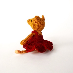 Horgolt balerina egér - játék & sport - plüssállat & játékfigura - egér - Meska.hu Horgolt balerina egér - játék & sport - plüssállat & játékfigura - egér - Meska.hu