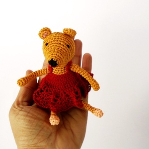 Horgolt balerina egér - játék & sport - plüssállat & játékfigura - egér - Meska.hu Horgolt balerina egér - játék & sport - plüssállat & játékfigura - egér - Meska.hu