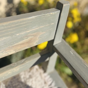 Vintage felújított karospad, lóca, népi pad, tároló láda, ülőpad, régiség - otthon & életmód - bútor - pad - Meska.hu