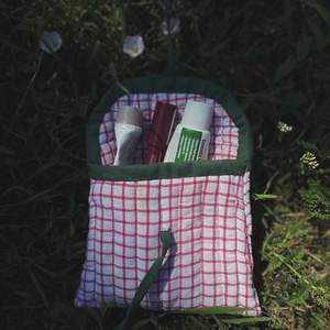 Quilted neszeszer, kézzel varrott tároló, kozmetikai táska  - táska & tok - neszesszer - Meska.hu