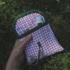 Quilted neszeszer, kézzel varrott tároló, kozmetikai táska  - táska & tok - neszesszer - Meska.hu