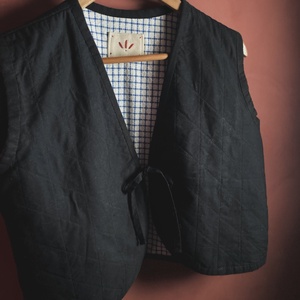 Quilted mellény XS-S - ruha & divat - női ruha - mellény - Meska.hu