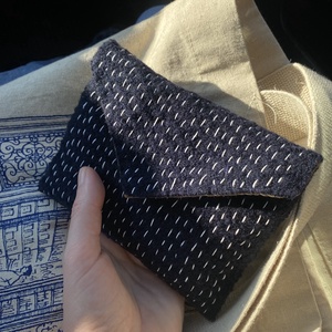 Gyapjúfilc kézzel varrott pénztárca, Táska & Tok, Pénztárca & Más tok, Pénztárca, Női pénztárca, Varrás, MESKA