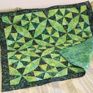 Kaleidoszkóp Quilt, Otthon & Lakás, Lakástextil, Felnőtt takaró, pléd, Patchwork, foltvarrás, MESKA