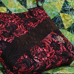 Batik táska - fekete-ciklámen színekben - táska & tok - kézitáska & válltáska - válltáska - Meska.hu Batik táska - fekete-ciklámen színekben - táska & tok - kézitáska & válltáska - válltáska - Meska.hu