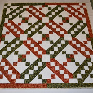 Jacob's ladder quilt - otthon & életmód - lakástextil - felnőtt takaró, pléd - Meska.hu