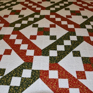 Jacob's ladder quilt, Otthon & Életmód, Lakástextil, Felnőtt takaró, pléd, Patchwork, foltvarrás, Varrás, MESKA