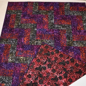 Rail fence quilt, Otthon & Életmód, Lakástextil, Felnőtt takaró, pléd, Varrás, Patchwork, foltvarrás, MESKA