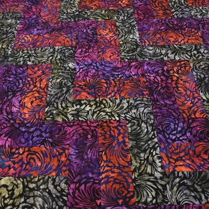 Rail fence quilt - otthon & életmód - lakástextil - felnőtt takaró, pléd - Meska.hu