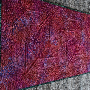Patchwork asztali futó - otthon & életmód - konyhafelszerelés, tálalás - tálalás - terítő - Meska.hu