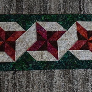 Patchwork asztali futó - otthon & életmód - konyhafelszerelés, tálalás - tálalás - terítő - Meska.hu