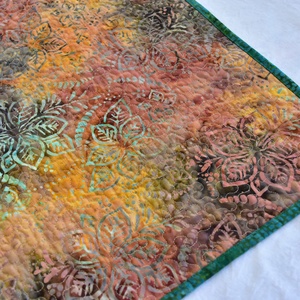 Csillagok batik terítő - otthon & életmód - konyhafelszerelés, tálalás - tálalás - terítő - Meska.hu
