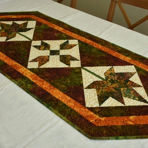 Leveles batik futó - otthon & életmód - konyhafelszerelés, tálalás - tálalás - terítő - Meska.hu