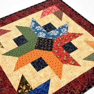 Patchwork csillag - Meska.hu