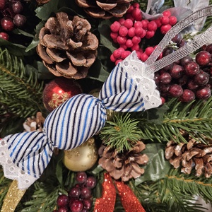 Szaloncukor szett - kék-ezüst - karácsony - karácsonyi lakásdekoráció - karácsonyfadíszek - Meska.hu