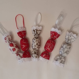 Szaloncukor szett - scarlet - ezüst - Meska.hu