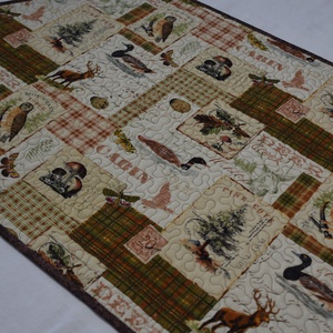 Őszi patak part futó - otthon & életmód - konyhafelszerelés, tálalás - tálalás - terítő - Meska.hu