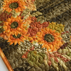 Őszi napraforgók falikép - otthon & életmód - dekoráció - fali és függő dekoráció - falra akasztható dekor - Meska.hu