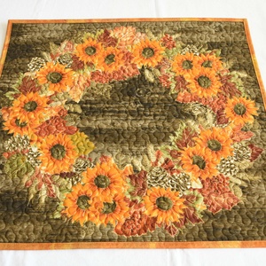 Őszi napraforgók falikép - otthon & életmód - dekoráció - fali és függő dekoráció - falra akasztható dekor - Meska.hu