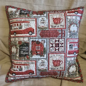 Karácsonyi párnahuzat pár - Meska.hu