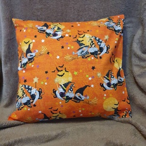 halloween párnahuzat - gnome - otthon & életmód - lakástextil - párna & párnahuzat - Meska.hu