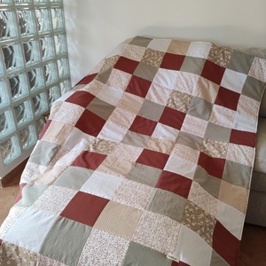 Patchwork takaró - otthon & életmód - lakástextil - felnőtt takaró, pléd - Meska.hu
