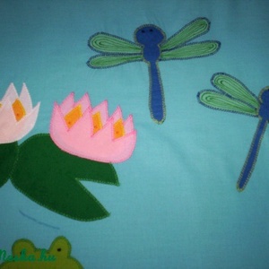 BREKEKEX...Békás falvédő- rendelhető! - baba - mama - babaszoba dekoráció - falvédő gyerekszobába - Meska.hu