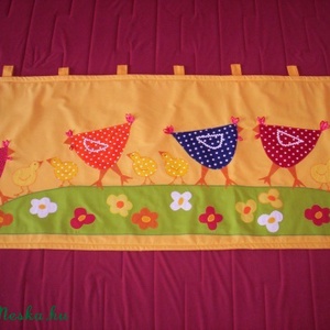 Tyúkanyós falvédő- Szerdán baba-mama klub!- rendelésre! - Meska.hu