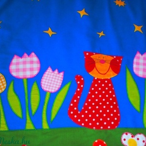 RENDELHETŐ!!!Sajátmesés királykék falvédő nemcsak Éjszakai Baglyoknak... - baba - mama - babaszoba dekoráció - falvédő gyerekszobába - Meska.hu