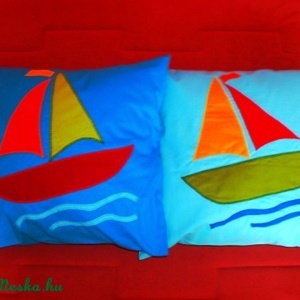 Vitorláshajós párnácskák - Meska.hu