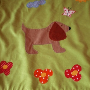 Tendelhető  Báránykás falvédő - baba - mama - babaszoba dekoráció - falvédő gyerekszobába - Meska.hu