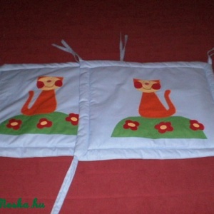 RENDELHETŐ!!!Rácsos ágy fejvégébe illő párnák - baba - mama - baba ágynemű - rácsvédő & baldachin - Meska.hu